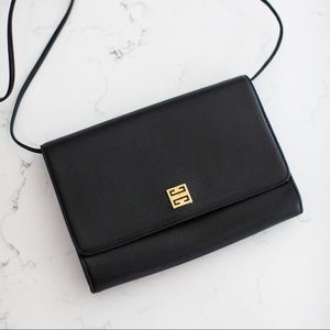 Givenchy Black Leather Purse